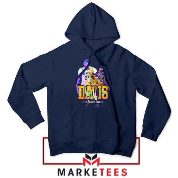 Big Man Anthony Davis High-Flyer Navy HoodieBig Man Anthony Davis High-Flyer Navy Hoodie