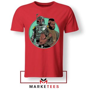 Bounty Hunter With Mr. T Star Wars Red Thisrt