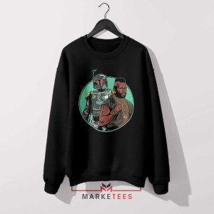 Bounty Hunter With Mr. T Star Wars Sweatshirt