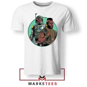 Bounty Hunter With Mr. T Star Wars White Thisrt