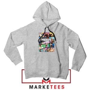 Breaking Bad Vice City GTA V Grey Hoodie