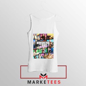 Breaking Bad Vice City GTA V White Tank Top