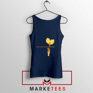 CREAM Wu Tang Clan Banksy Quotes Navy Tank Top