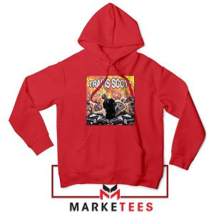 Cactus Jack Astroworld Sicko Mode Red Hoodie