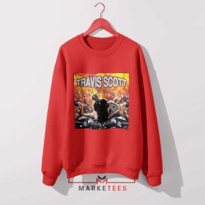 Cactus Jack Astroworld Sicko Mode Red Sweatshirt