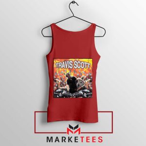 Cactus Jack Astroworld Sicko Mode Red Tank Top