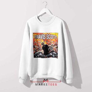 Cactus Jack Astroworld Sicko Mode White Sweatshirt