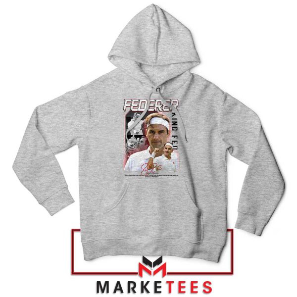 Chasing Grand Slams with Roger Federer Grey Hoodie