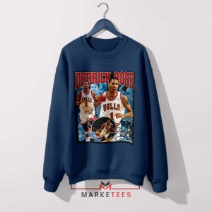 Chicago's Rose MVP Edition Navy Sweatshirt