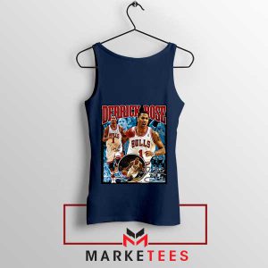 Chicago's Rose MVP Edition Navy Tank Top