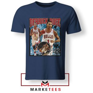 Chicago's Rose MVP Edition Navy Tshirt