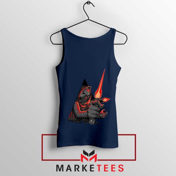 Clockwork Orange Dark side of the Force Navy Tank Top