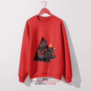 Clockwork Orange Dark side of the Force Red Sweatshirt