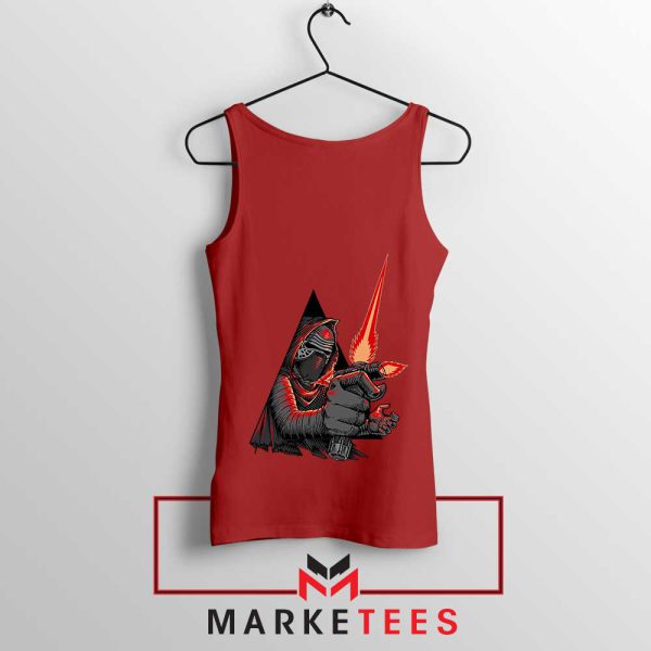 Clockwork Orange Dark side of the Force Red Tank Top