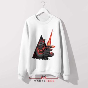 Clockwork Orange Dark side of the Force White Sweatshirt