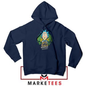 Cynical Genius Rick Being Nice Navy Hoodie