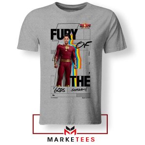 DC Comics Legacy with Shazam! 2 The Fury Grey Tshirt