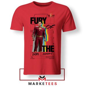 DC Comics Legacy with Shazam! 2 The Fury Red Tshirt