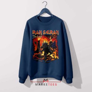 Dark Lord Iron Maiden Sauron Navy Sweatshirt