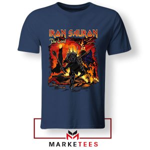 Dark Lord Iron Maiden Sauron Navy Thisrt