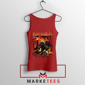 Dark Lord Iron Maiden Sauron Red Tank Top