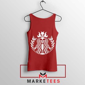 Dark Roast, Pastel Vibe Coffee Red Tank Top