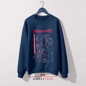 Dave Mustaine X Darth Vader Metal Navy Sweatshirt