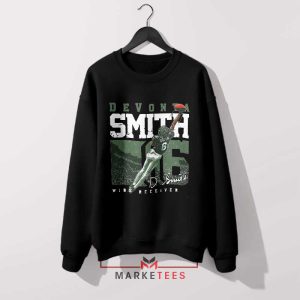 DeVonta Smith's Football Gear Sweatshirt