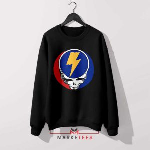 Deadheads Unite Steal Your Face Black Sweatshirt