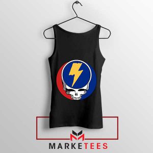 Deadheads Unite Steal Your Face Black Tank Top