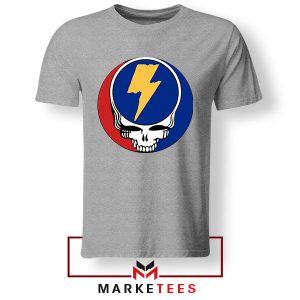 Deadheads Unite Steal Your Face Grey Tshirt