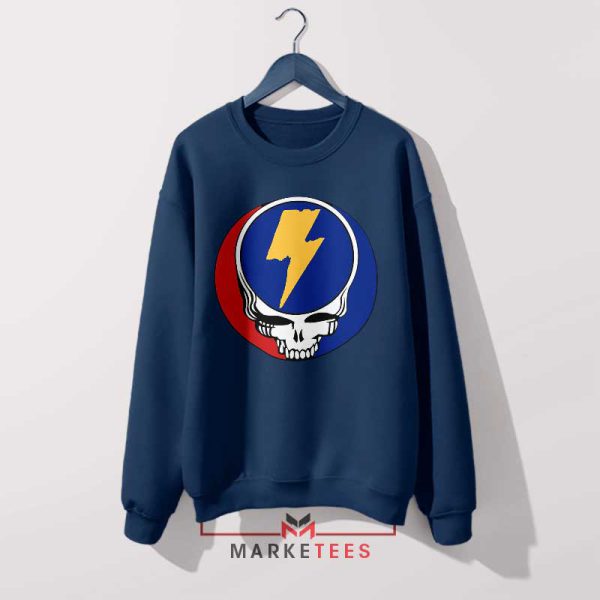 Deadheads Unite Steal Your Face Navy Sweatshirt