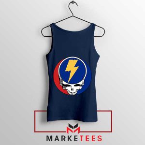 Deadheads Unite Steal Your Face Navy Tank Top