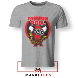 Deadpool's Army of Minionsn Grey Tshirt