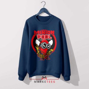 Deadpool's Army of Minionsn Navy Sweatshirt