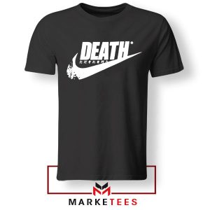 Death Is Coming Nike Just Do It Black Tshirt