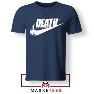 Death Is Coming Nike Just Do It Navy Tshirt