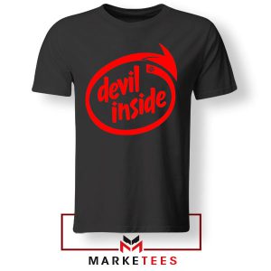 Devil Inside Intel Powered Parody Tshirt