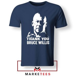 Die Hard Style John McClane's Signature Navy Thisrt