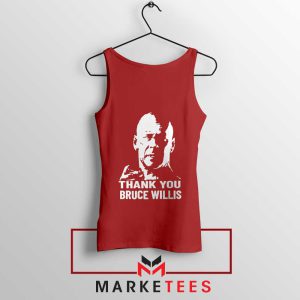 Die Hard Style John McClane's Signature Red Tank Top