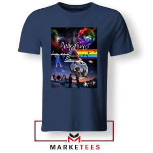 Fan Merch Pink Floyd Legendary Album Navy Tshirt