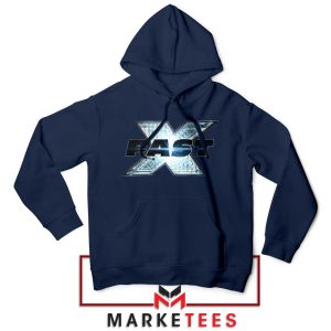 Fast X Dom Toretto Symbol Navy Hoodie