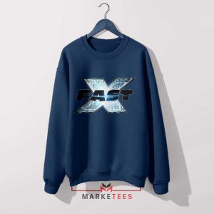 Fast X Dom Toretto Symbol Navy Sweatshirt