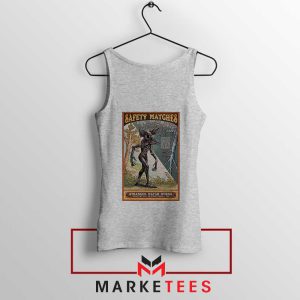 Fear the Demogorgon Safety Matches Grey Tank Top