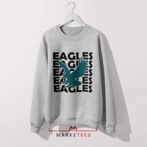 Fly Eagles Fly City of Champions Grey Sweatshirt