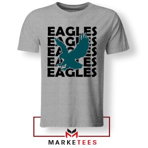 Fly Eagles Fly City of Champions Grey TshirtFly Eagles Fly City of Champions Grey Tshirt