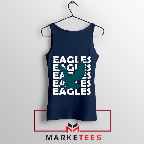 Fly Eagles Fly City of Champions Navy Tank Top