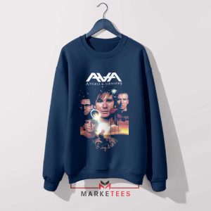 Fly Higher with Angels & Airwaves Navy Sweatshirt