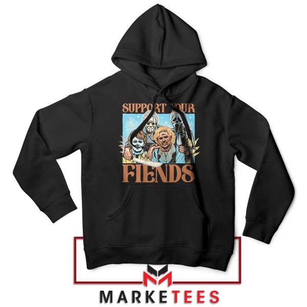 Freddy, Michael Myers, Jigsaw's Friends Hoodie