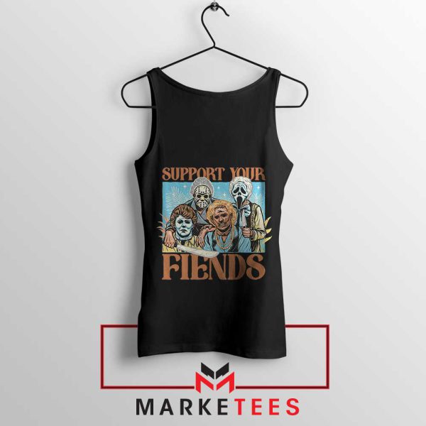 Freddy, Michael Myers, Jigsaw's Friends Tank Top